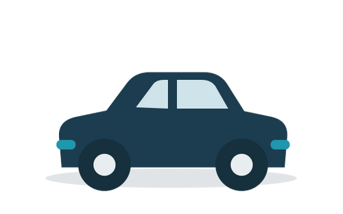 4-seat class rental car in Zakynthos — illustration; the exact model is assigned at pick-up
